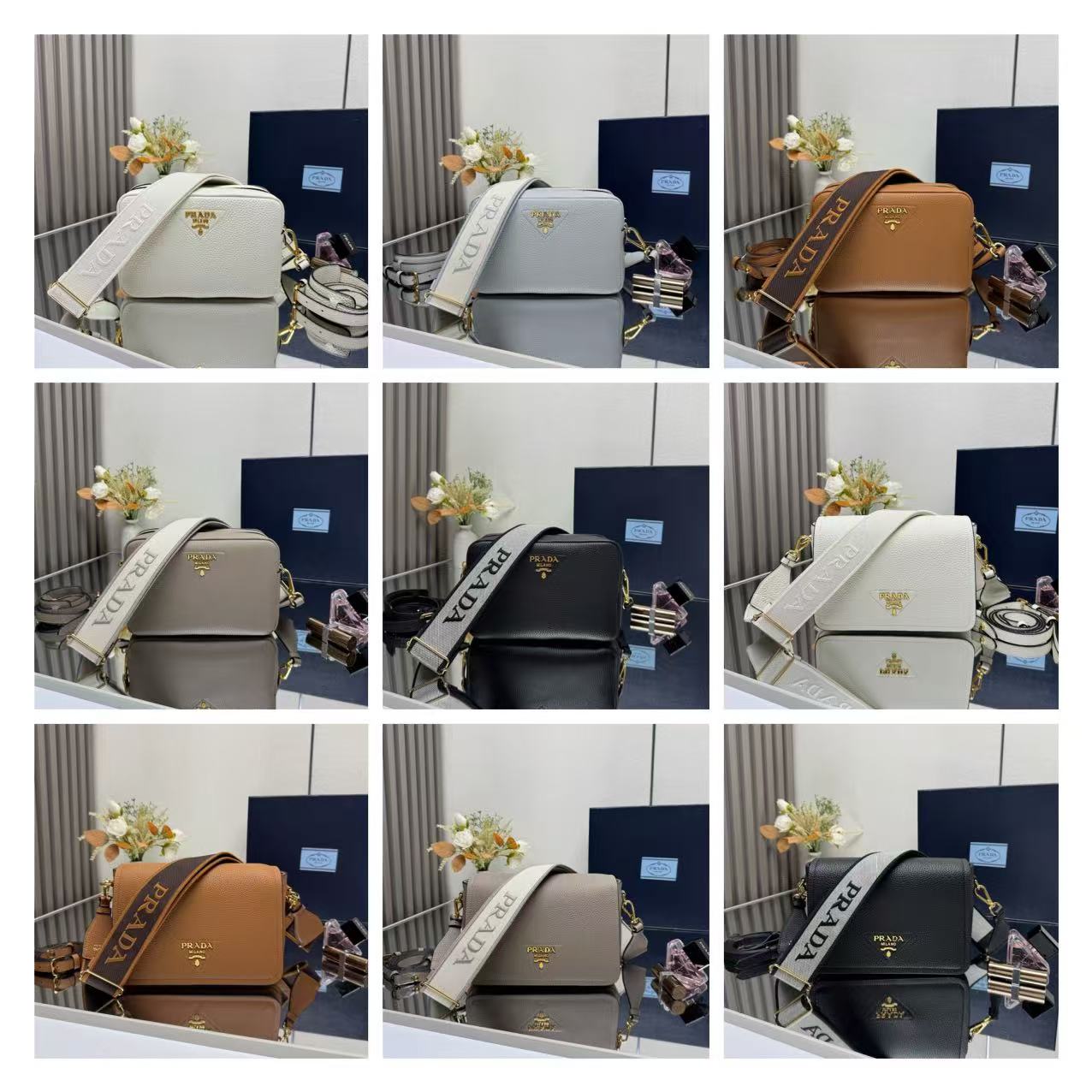 PRADA Flou/牛皮/22CM/23CM