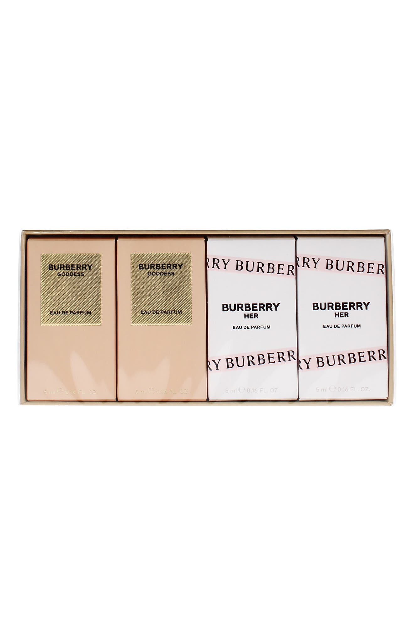 Burberry 4-Piece Fragrance Set for Women $90 Value