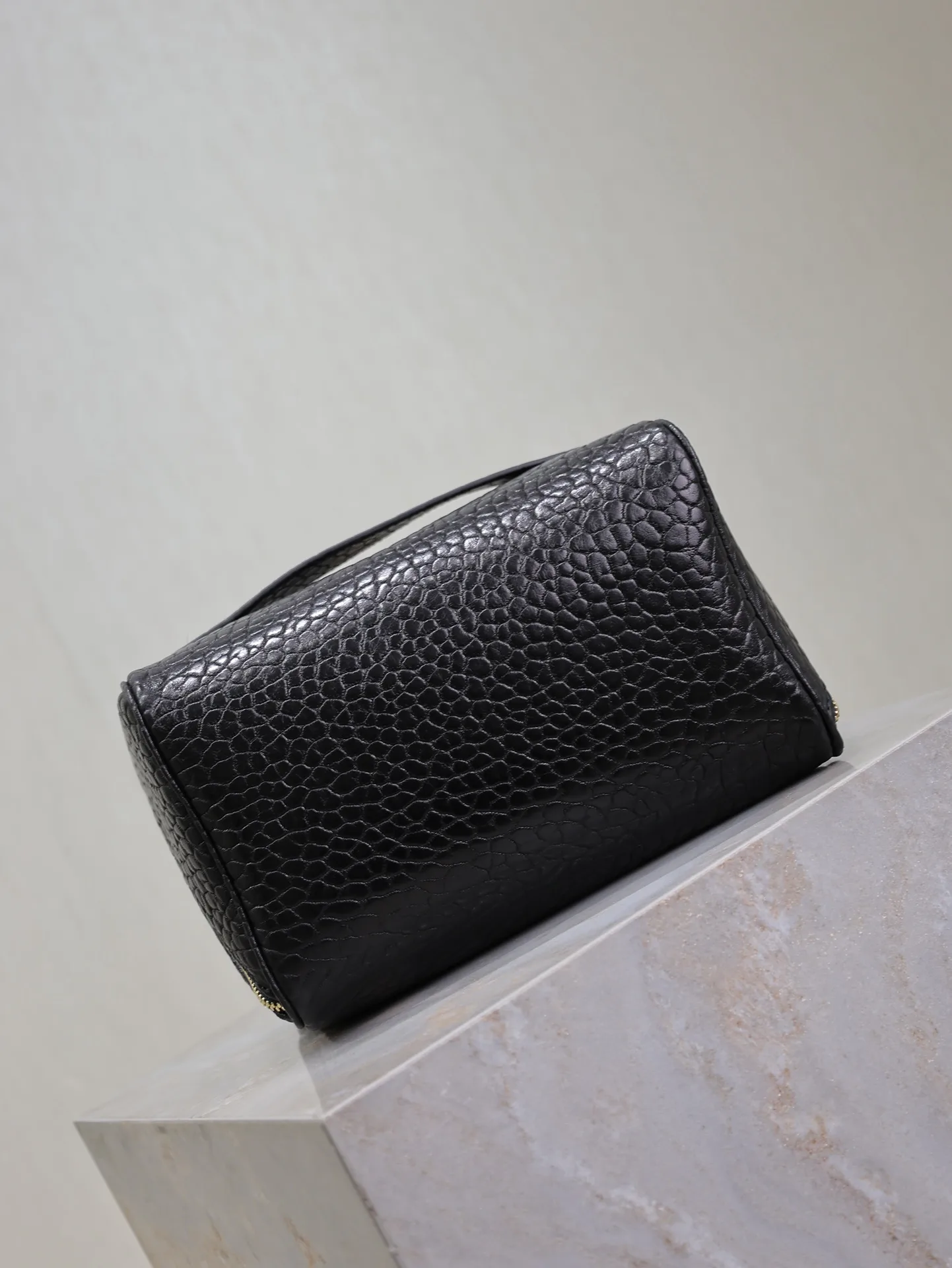 Saint Laurent Black Lambskin Top Handle Bag product photo from LabelPicks