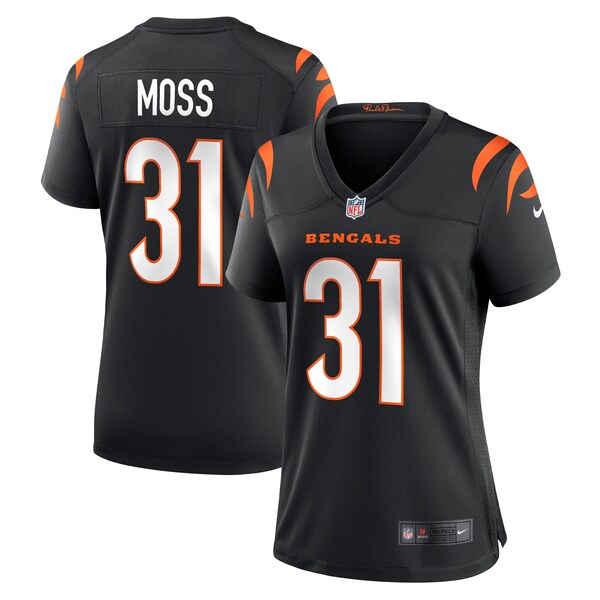 Zack Moss Cincinnati Bengals Nike Women's  Game Jersey -  Black