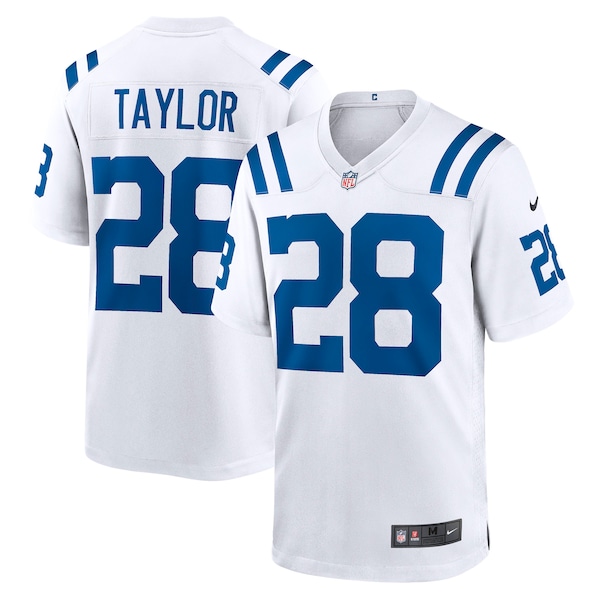 Jonathan Taylor Indianapolis Colts Nike Player Game Jersey - White/Royal
