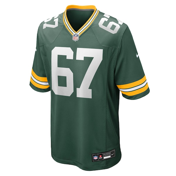 Donovan Jennings Green Bay Packers Nike Team Game Jersey -  Green
