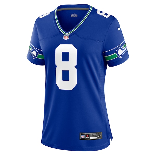 Coby Bryant Seattle Seahawks Nike Women's Throwback Player Game Jersey - Royal
