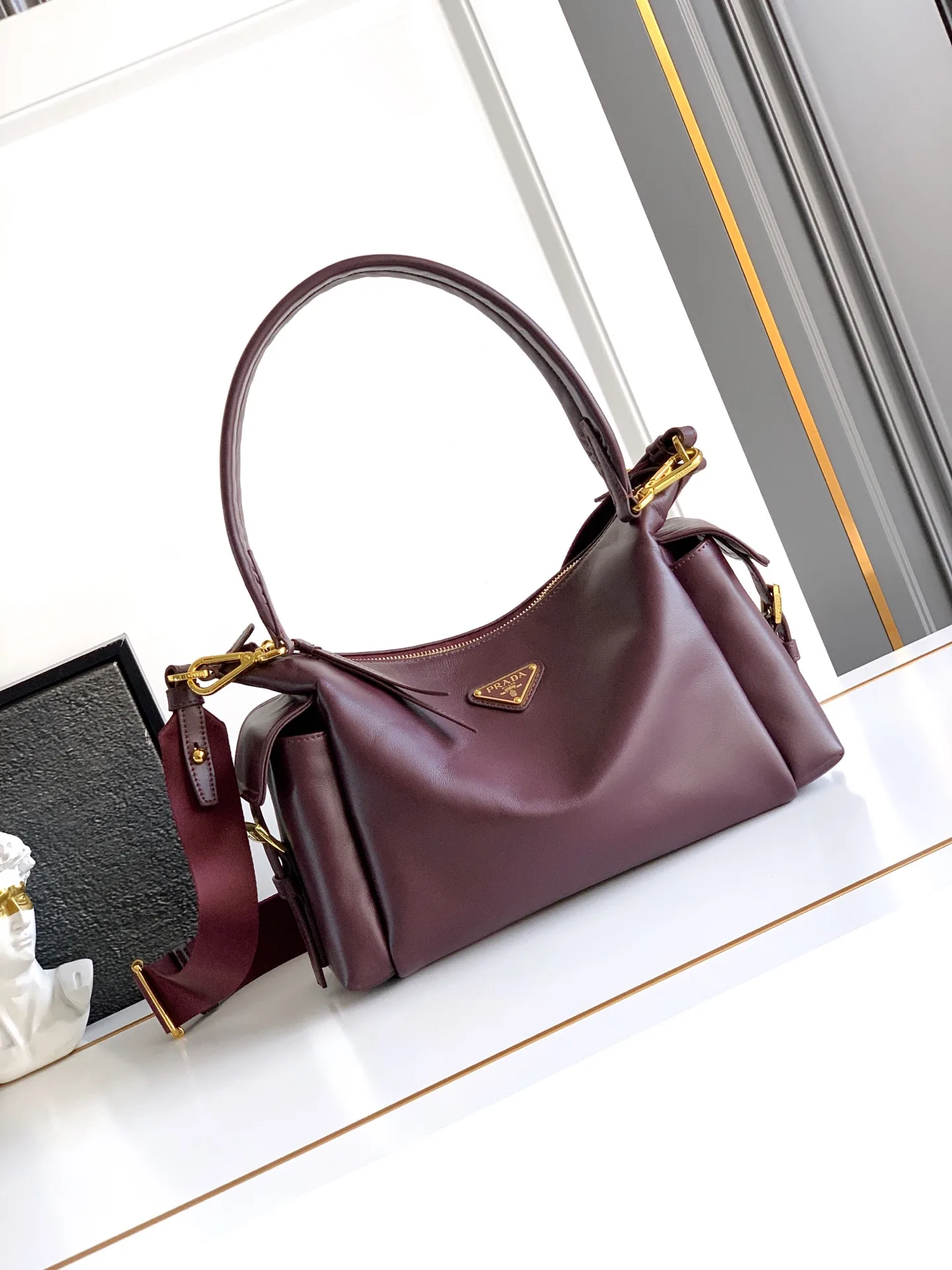 Prada Lambskin Crossbody Bag product photo from LabelPicks