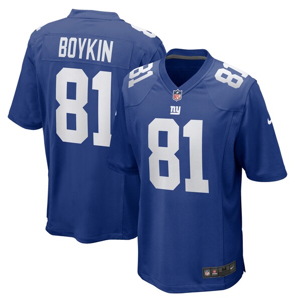 Miles Boykin New York Giants Nike Team Game Jersey -  Royal