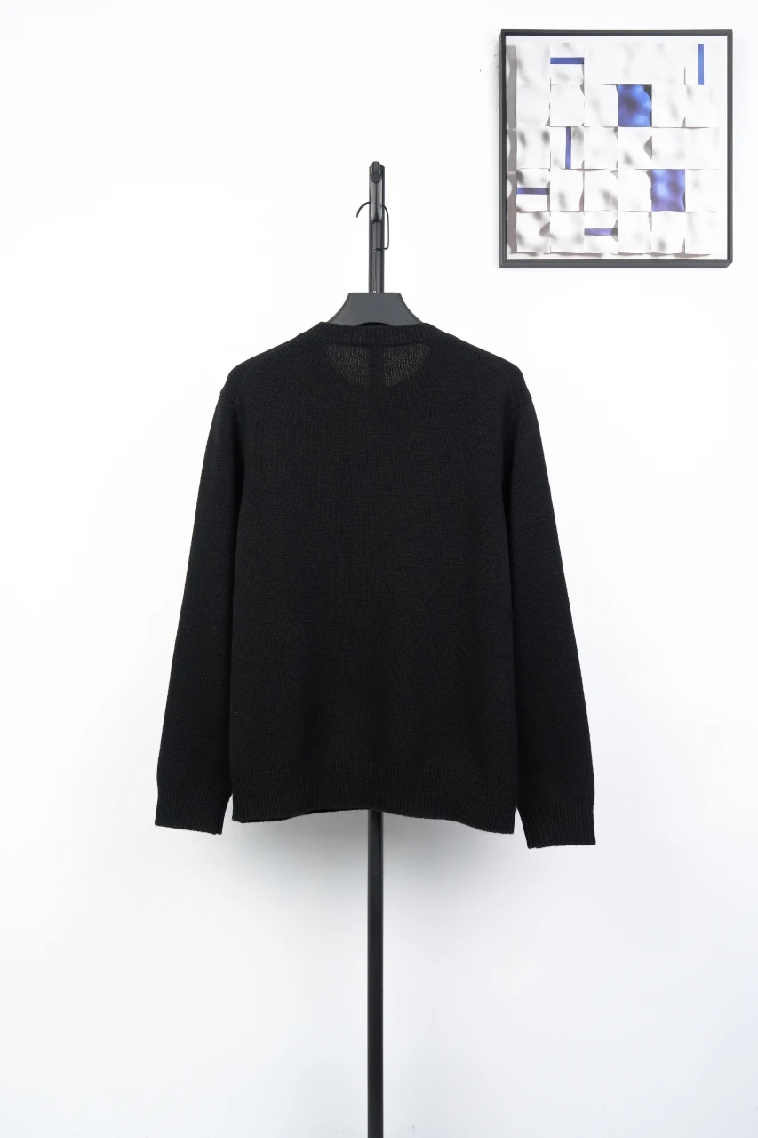 LOEWE Black Small Anagram Embroidered Crewneck Sweater product photo from LabelPicks
