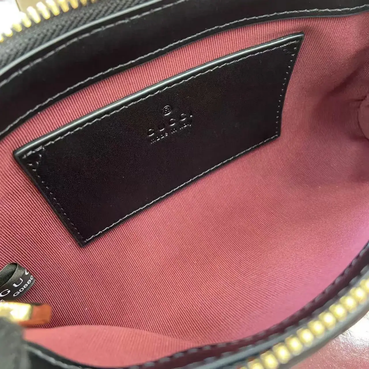 Gucci Black Marmont GG Supreme Canvas Shoulder Bag product photo from LabelPicks