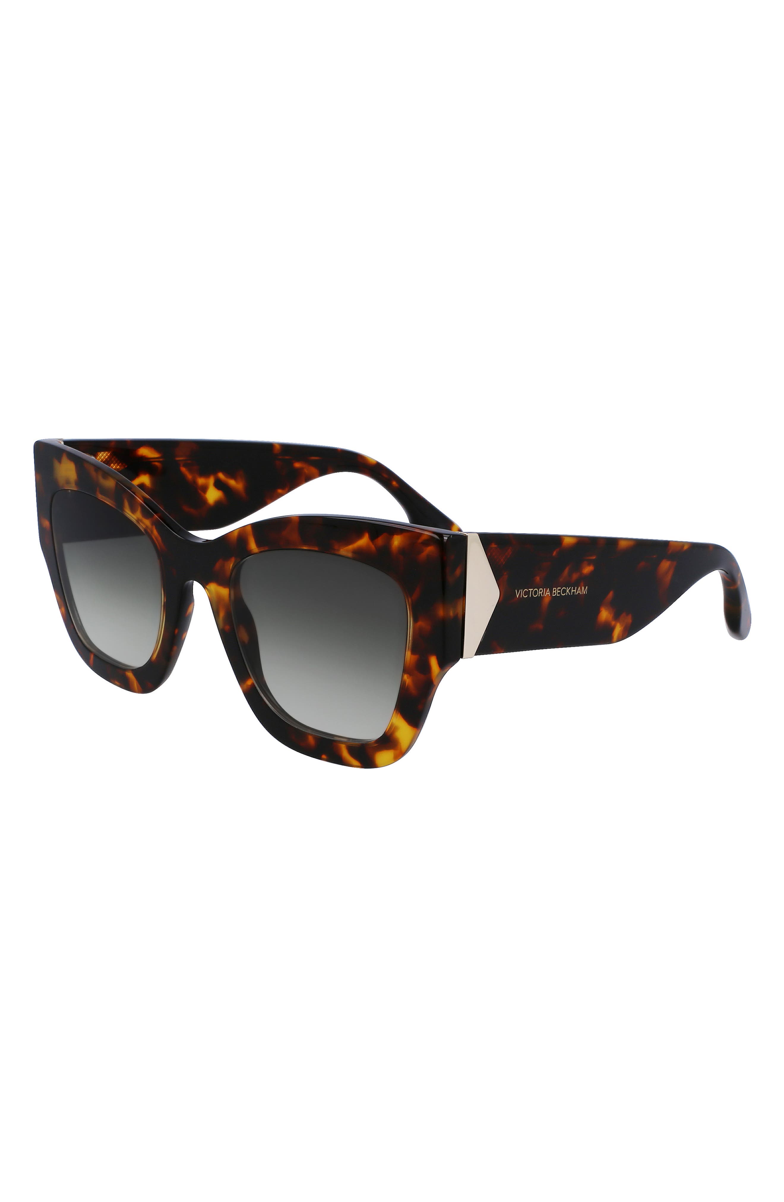 Victoria Beckham 51mm Butterfly Sunglasses