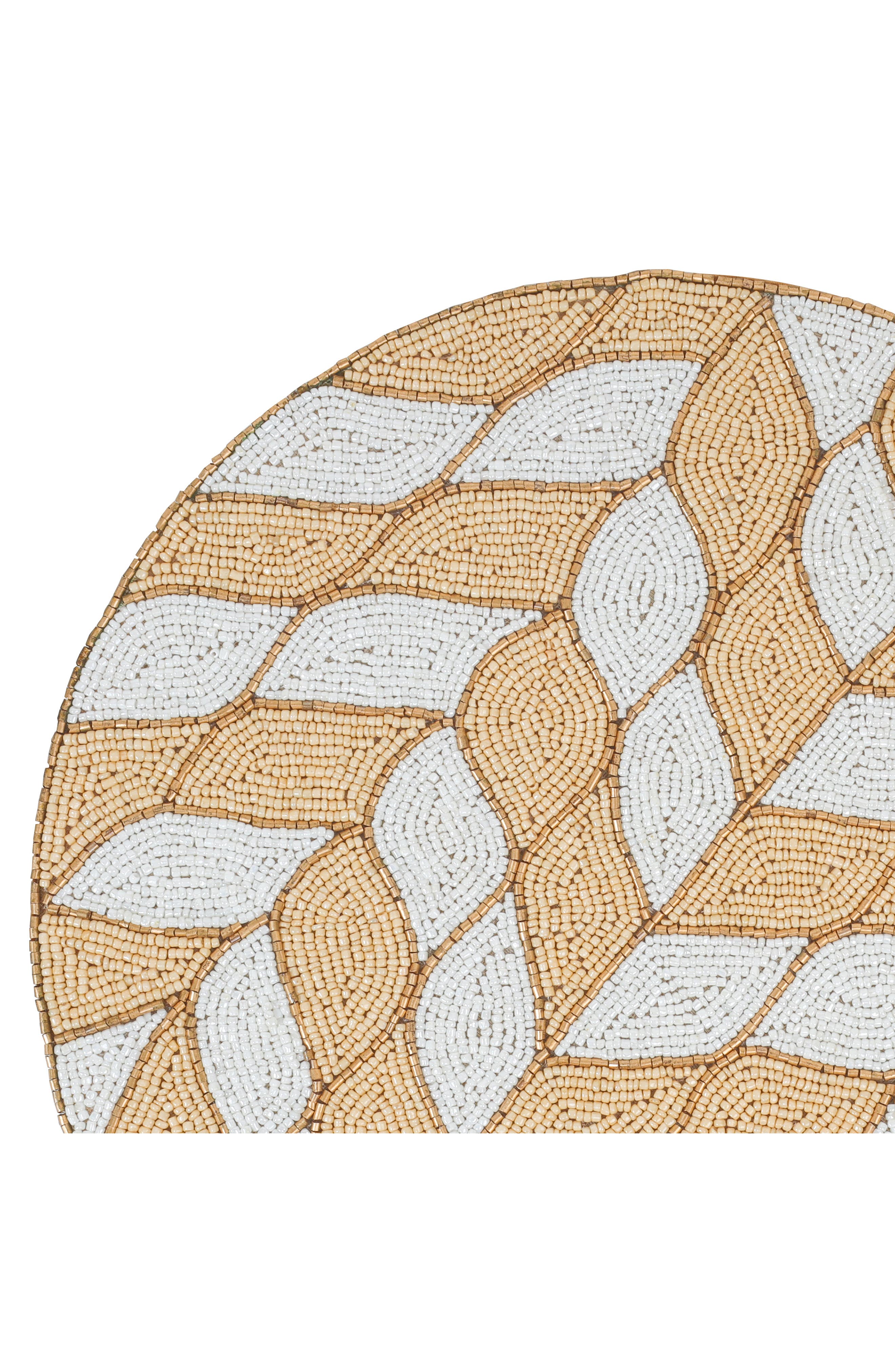 Tiramisu Beaded Placemat