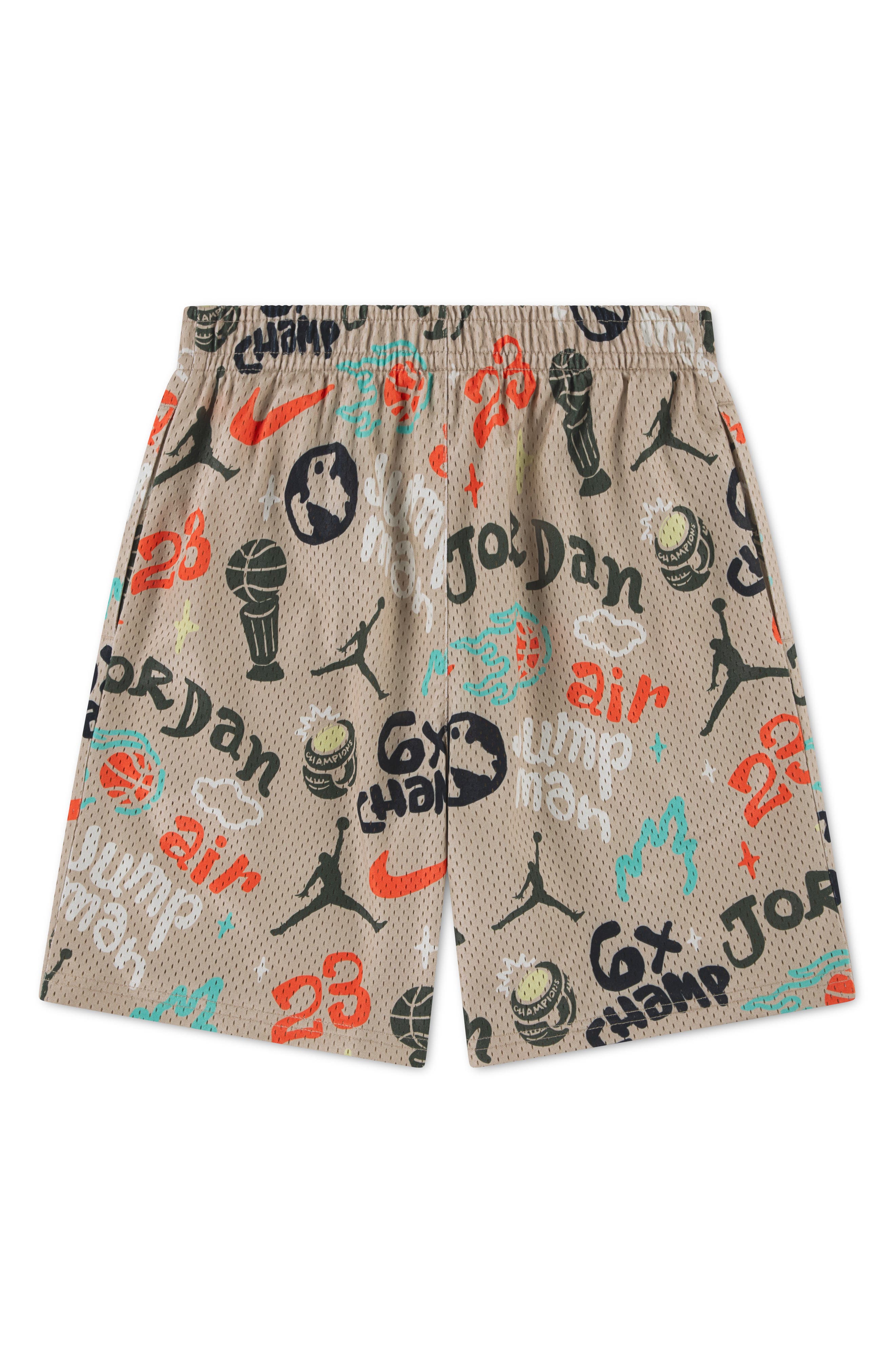 Jordan Kids' World Tour Mesh Shorts