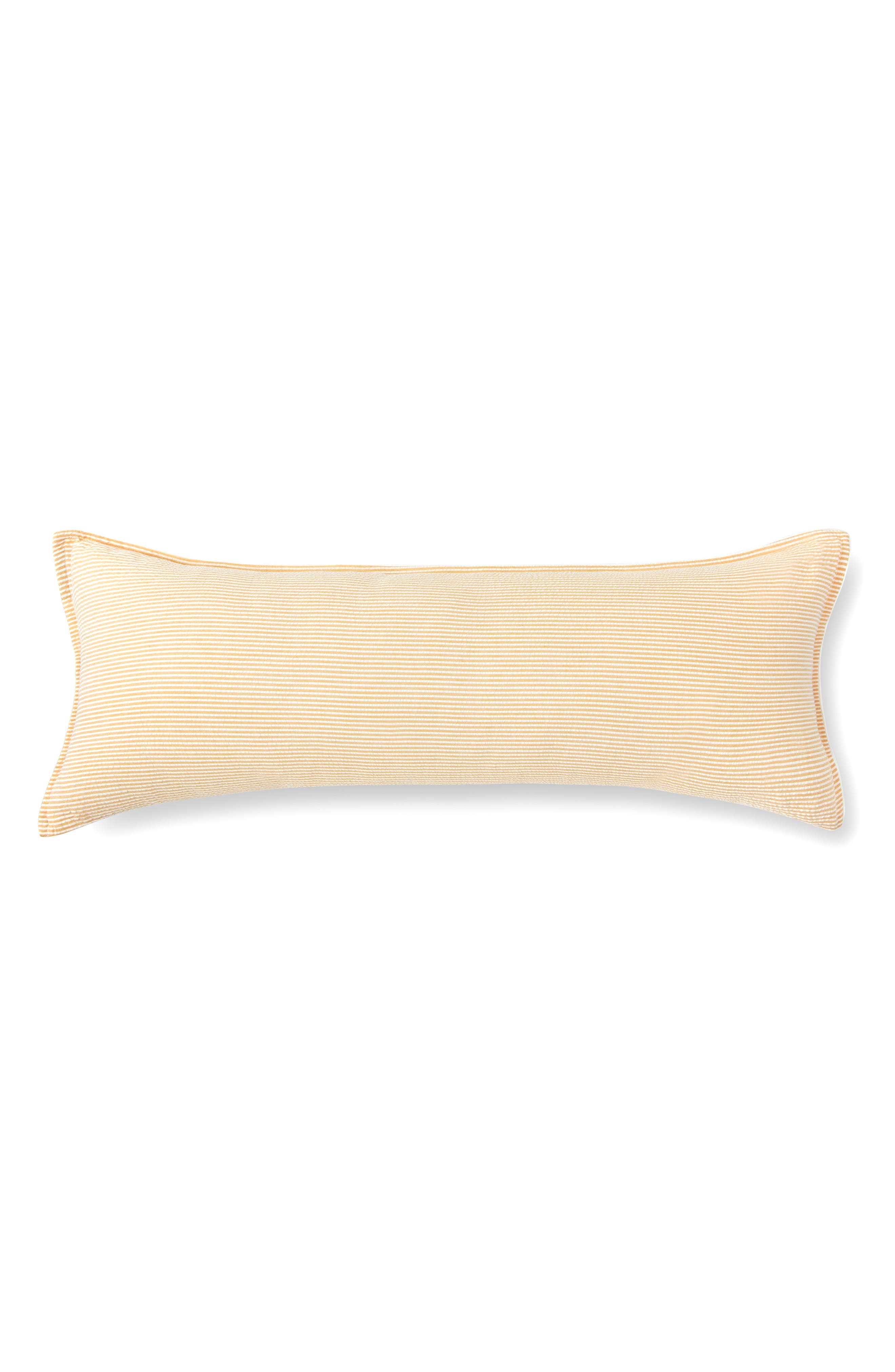 Kassatex Seersucker Lumbar Pillow