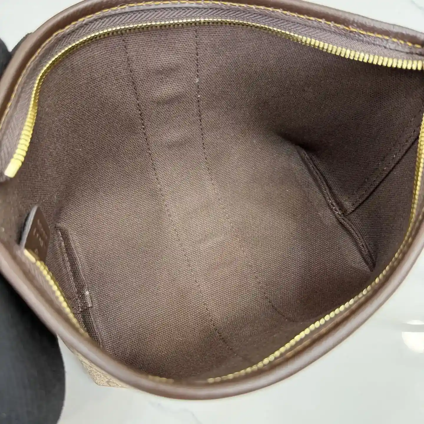 Gucci Generation Brown Canvas and Leather Shoulder Bag product photo from LabelPicks