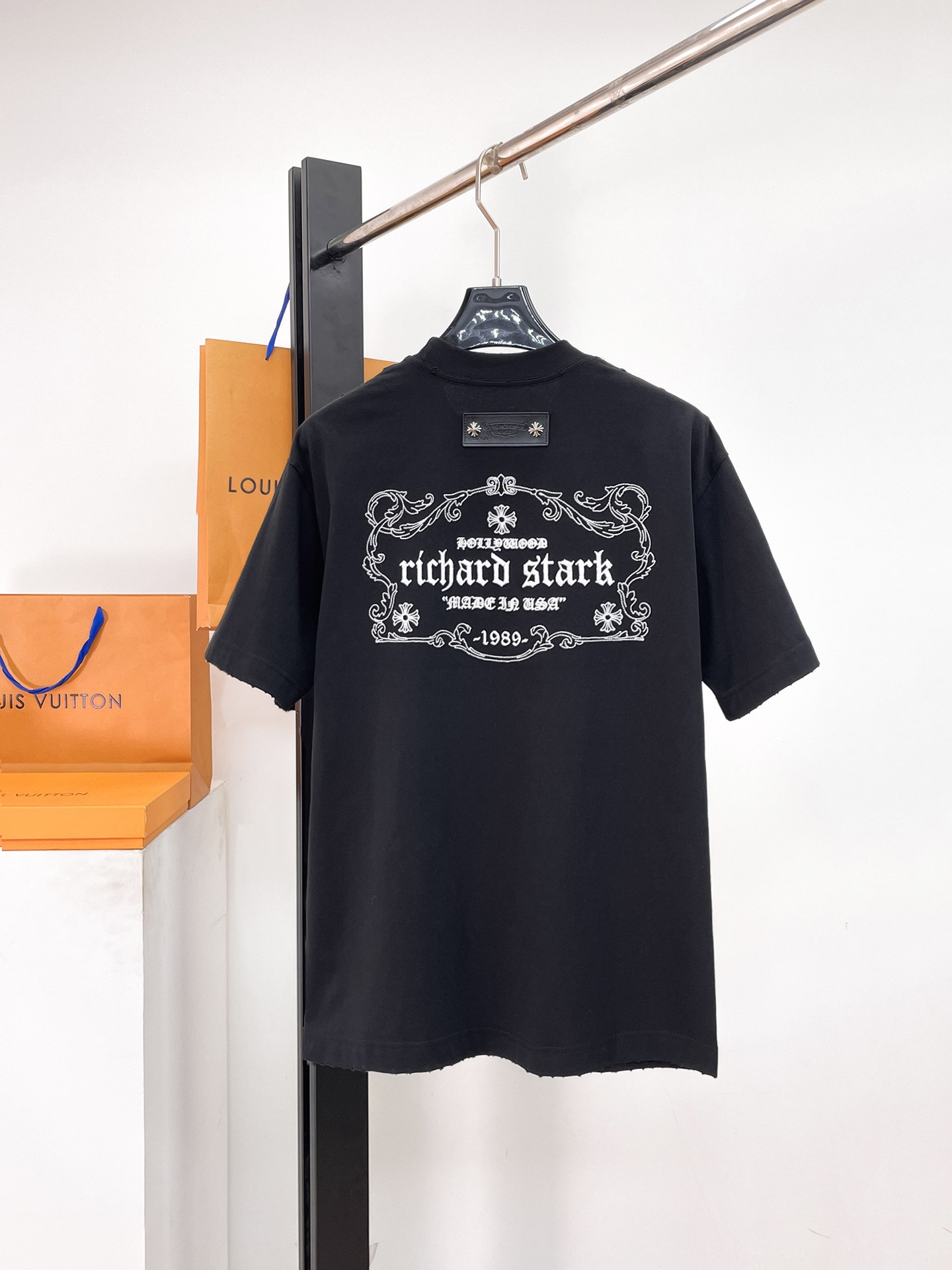 0512 Classic letter prints t-shirt