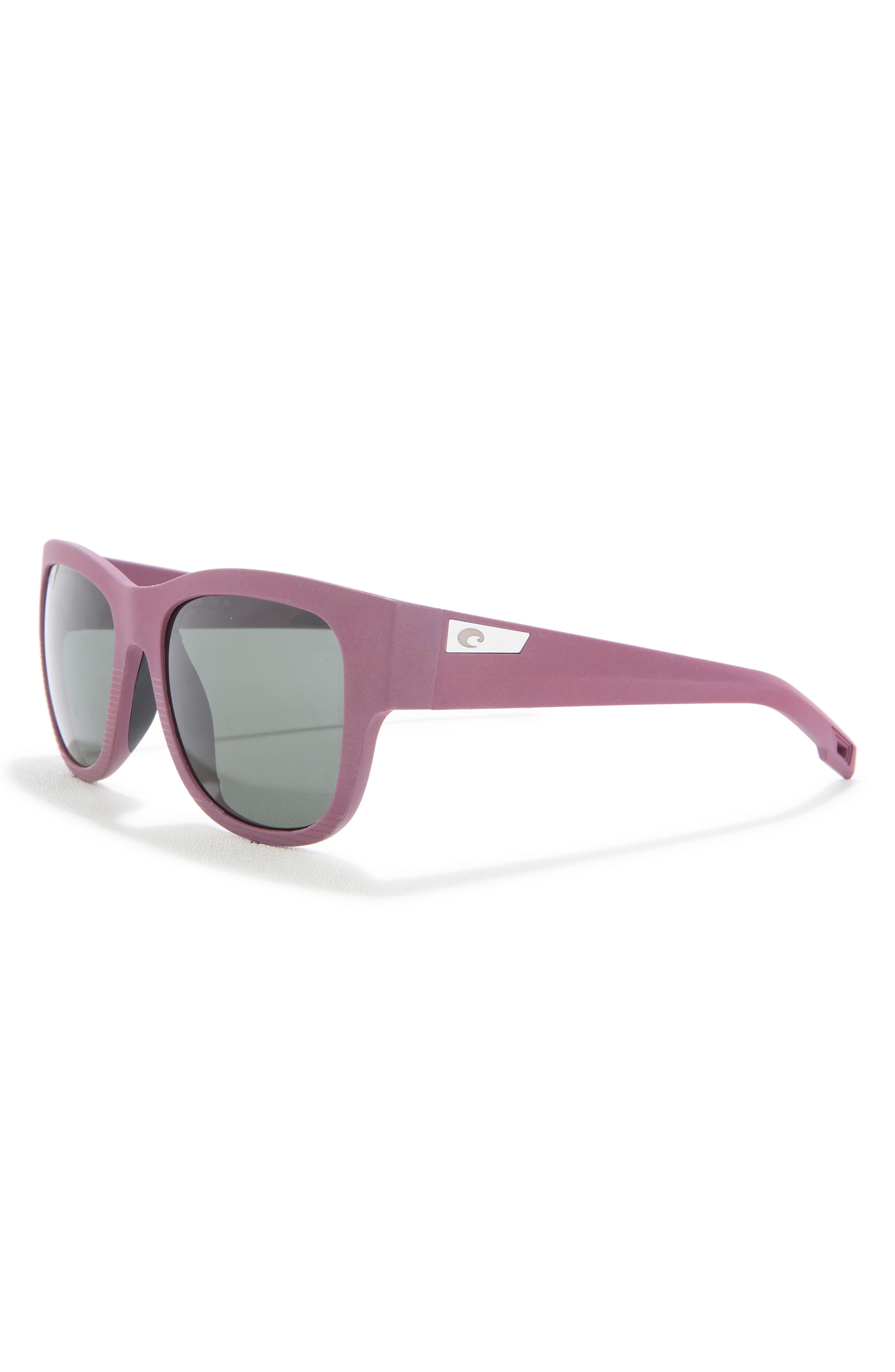 Costa Del Mar Caleta 55mm Polarized Square Sunglasses