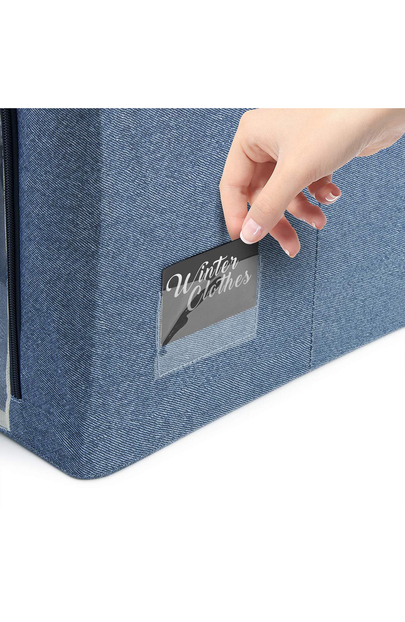 SORBUS Blue Foldable Storage Bag