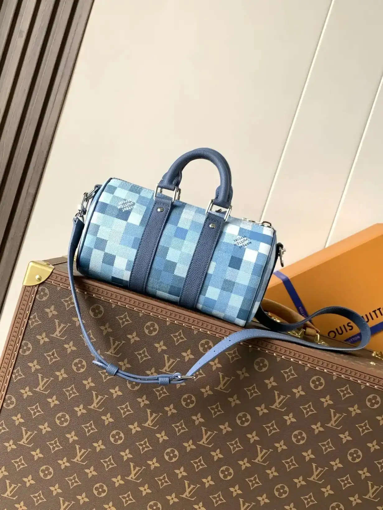 Louis Vuitton Keepall Damier Canvas Top Handle Bag product photo from LabelPicks