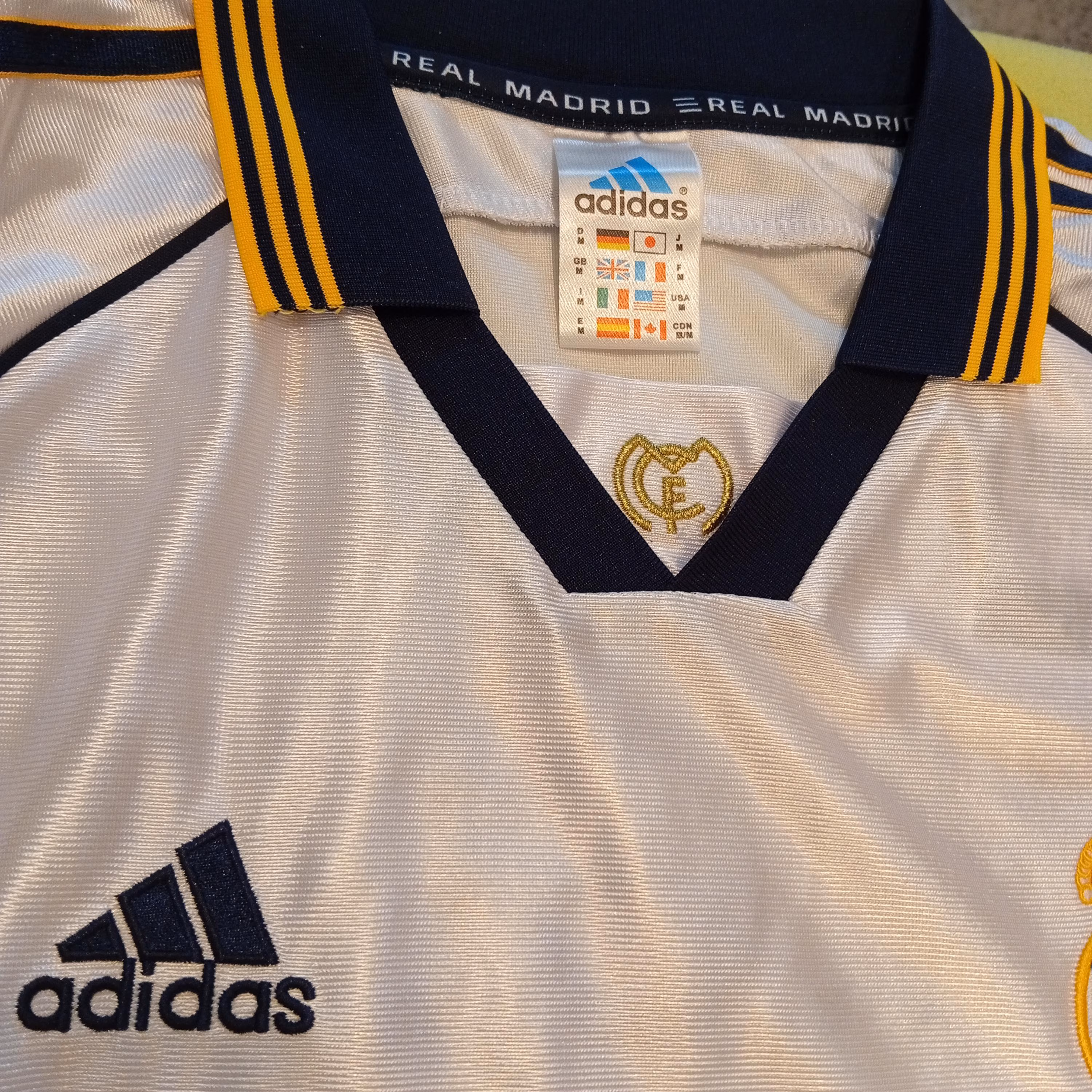 Guti Signed Autographed Real Madrid FC Football T-Shirt With COA