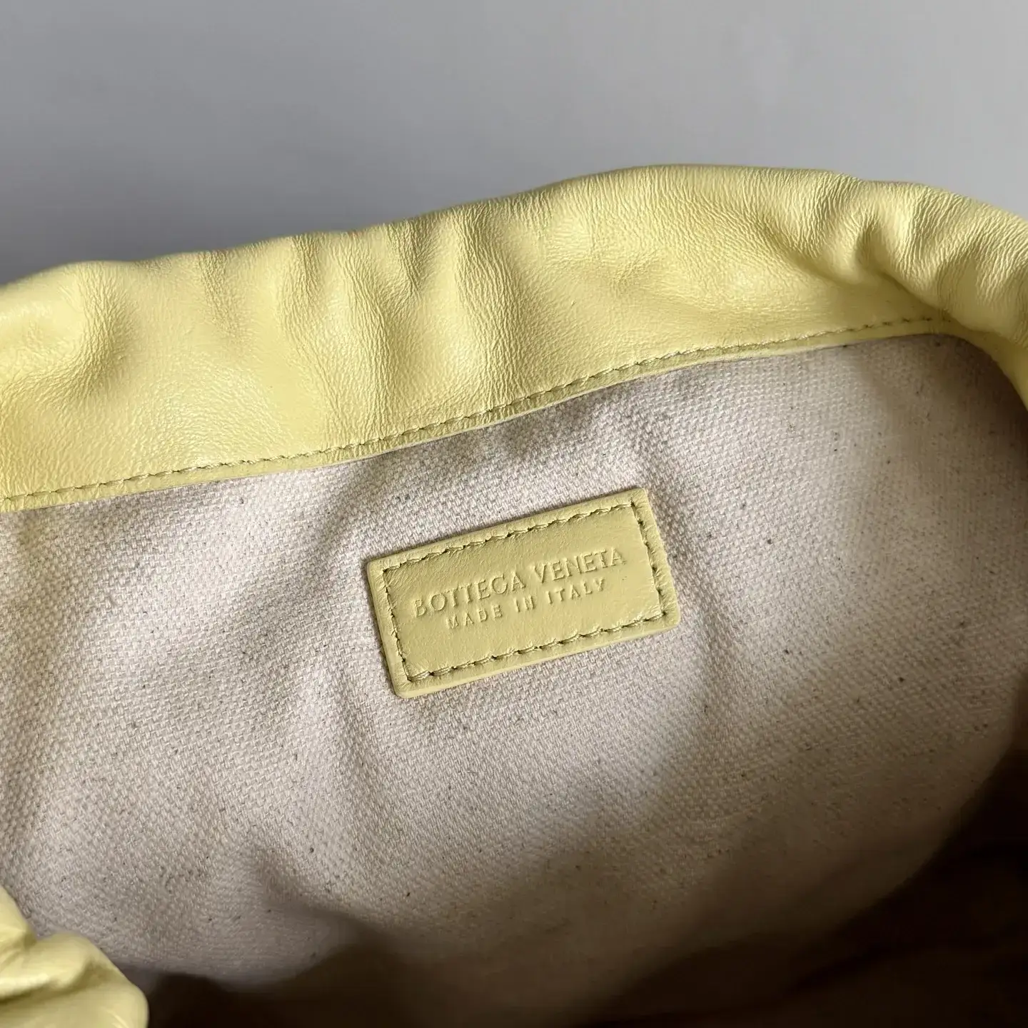 Bottega Veneta Intrecciato Woven Leather Dustbag Bucket Bag product photo from LabelPicks