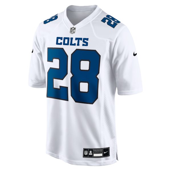 Jonathan Taylor Indianapolis Colts Nike Fashion Game Jersey - Tundra White