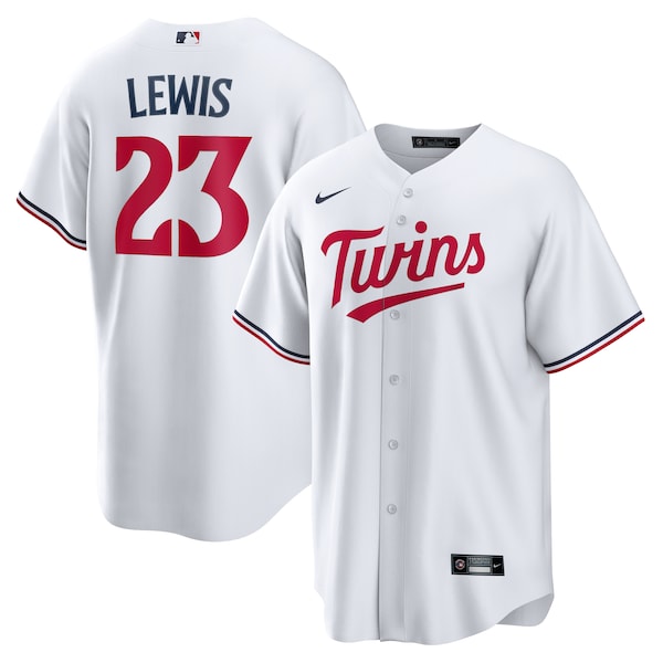 Royce Lewis Minnesota Twins Nike Replica Player Jersey - White
