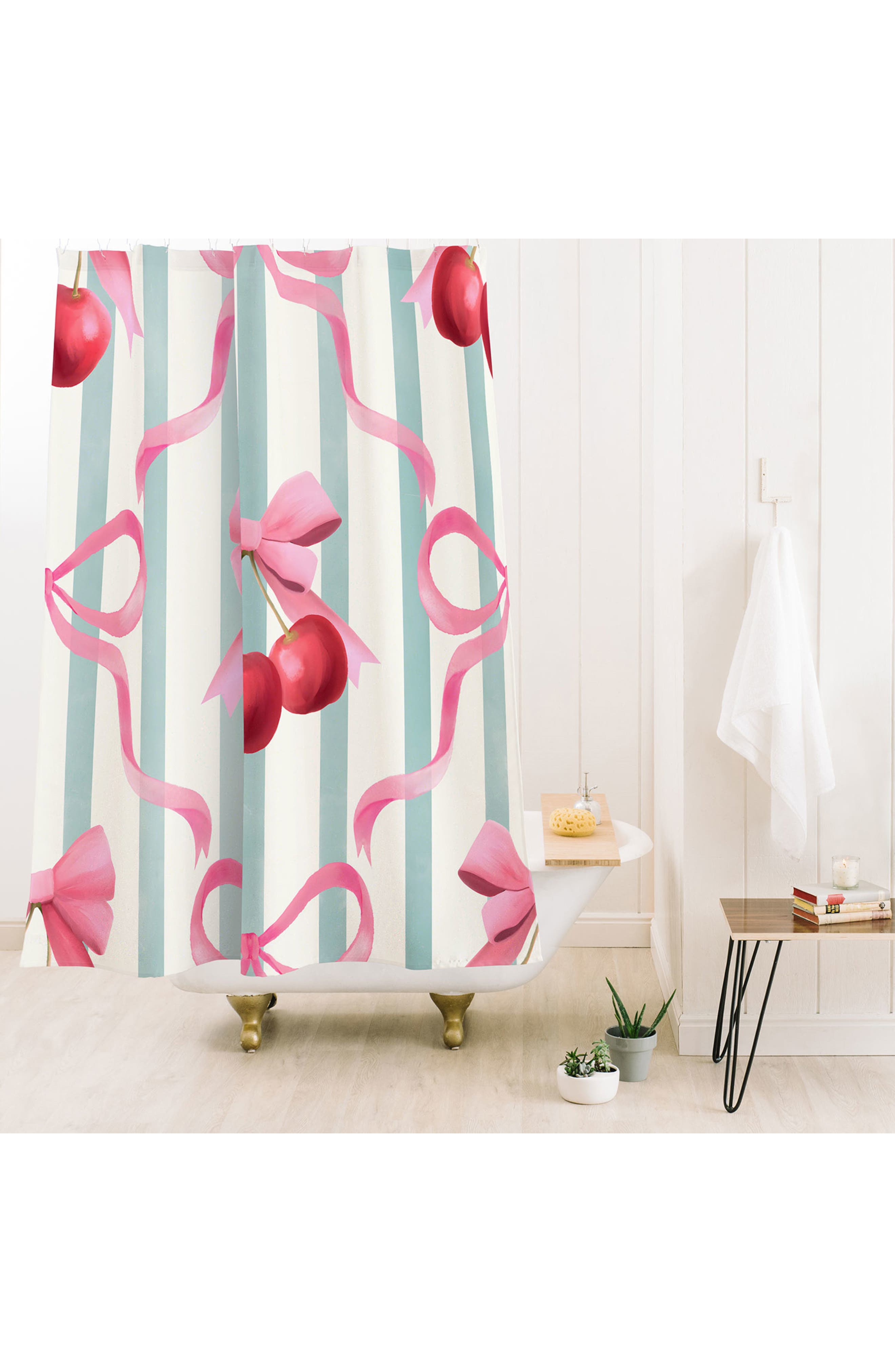 Deny Designs Preppy Bows Shower Curtain