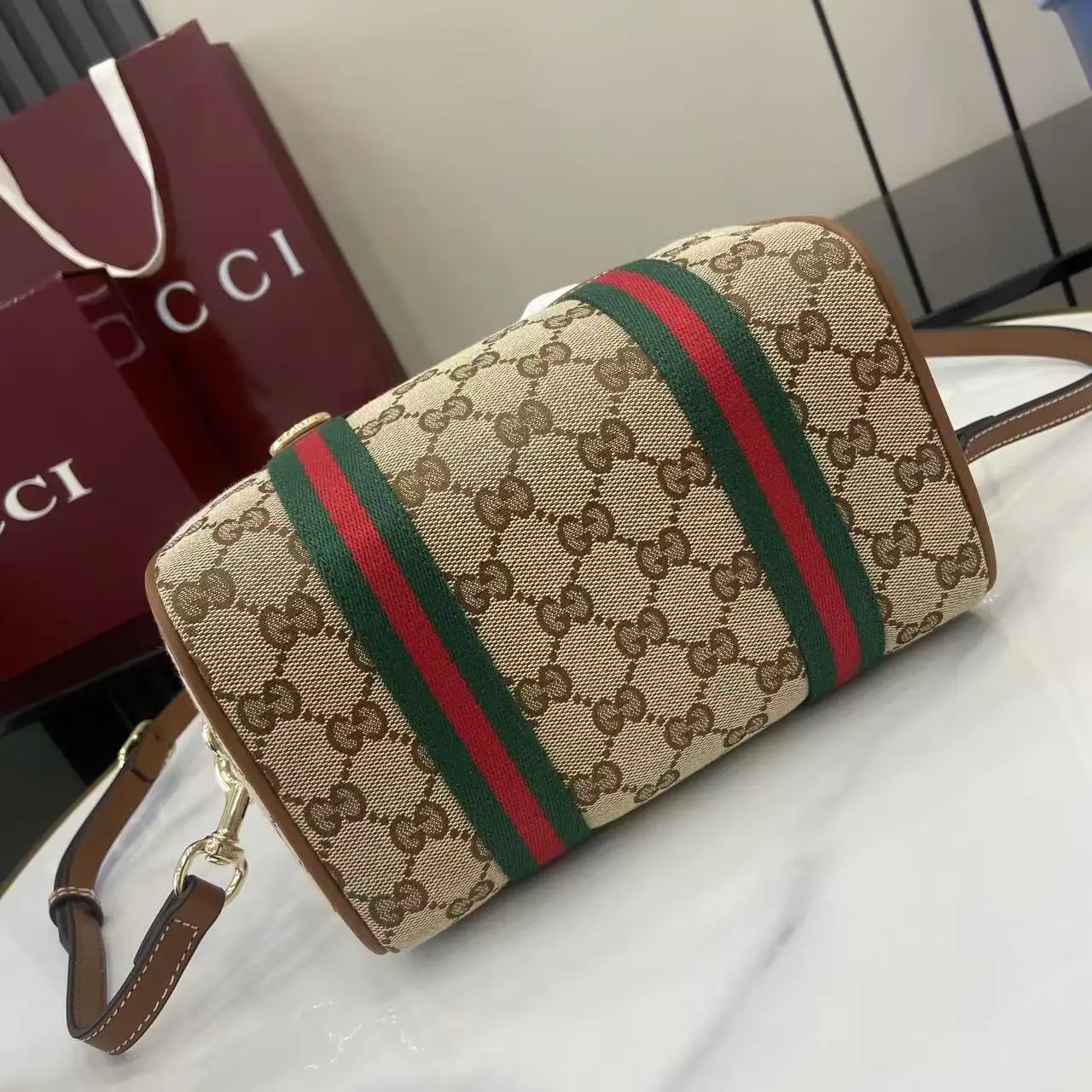 Gucci Brown Top Handle Bag product photo from LabelPicks