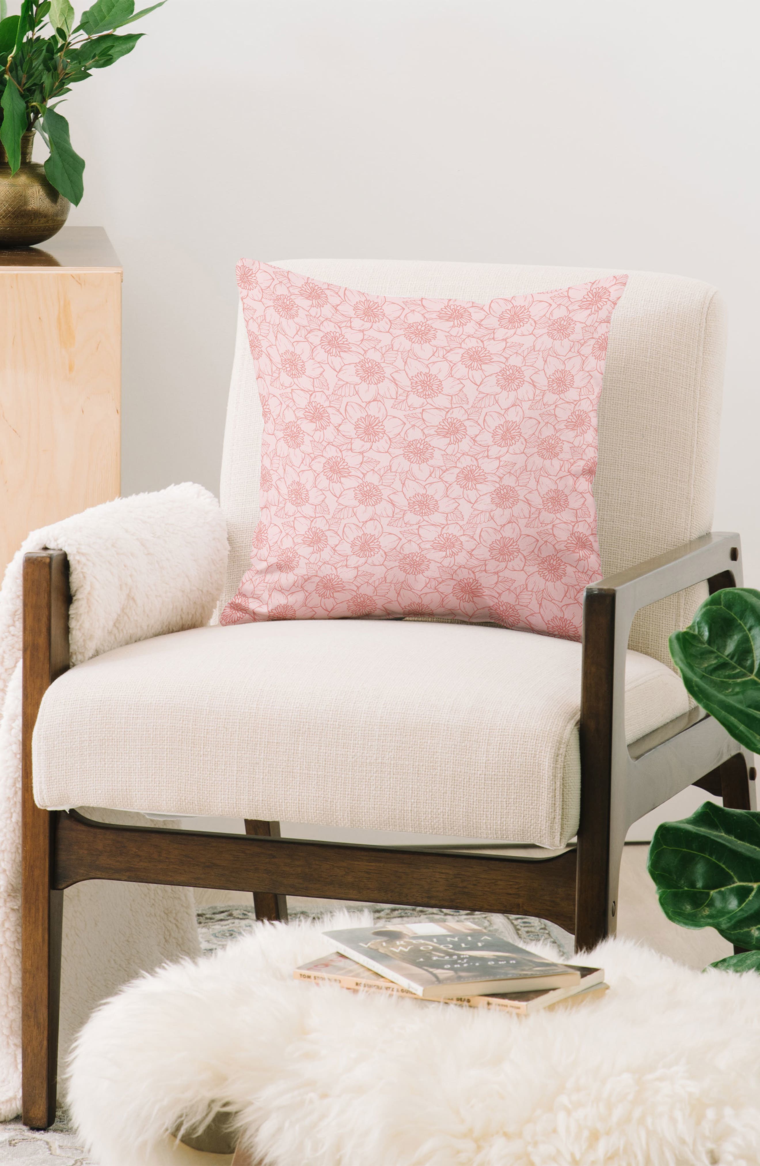 Deny Designs Avenie Spring Garden Collection Throw Pillow
