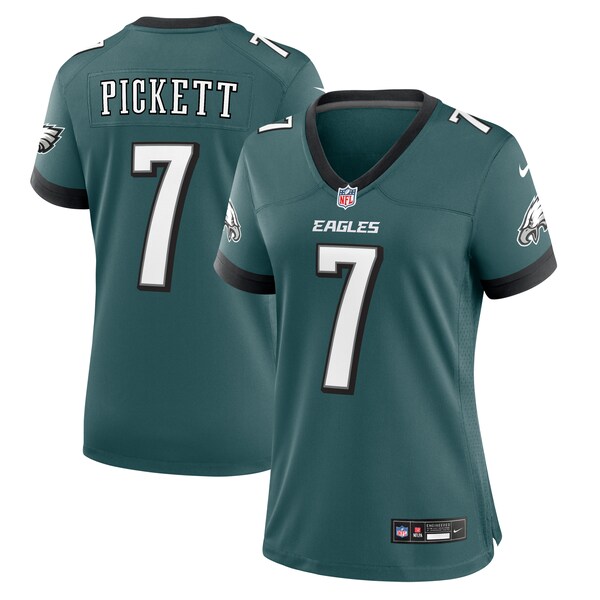 Kenny Pickett Philadelphia Eagles Nike Women's Game Jersey - Midnight Green