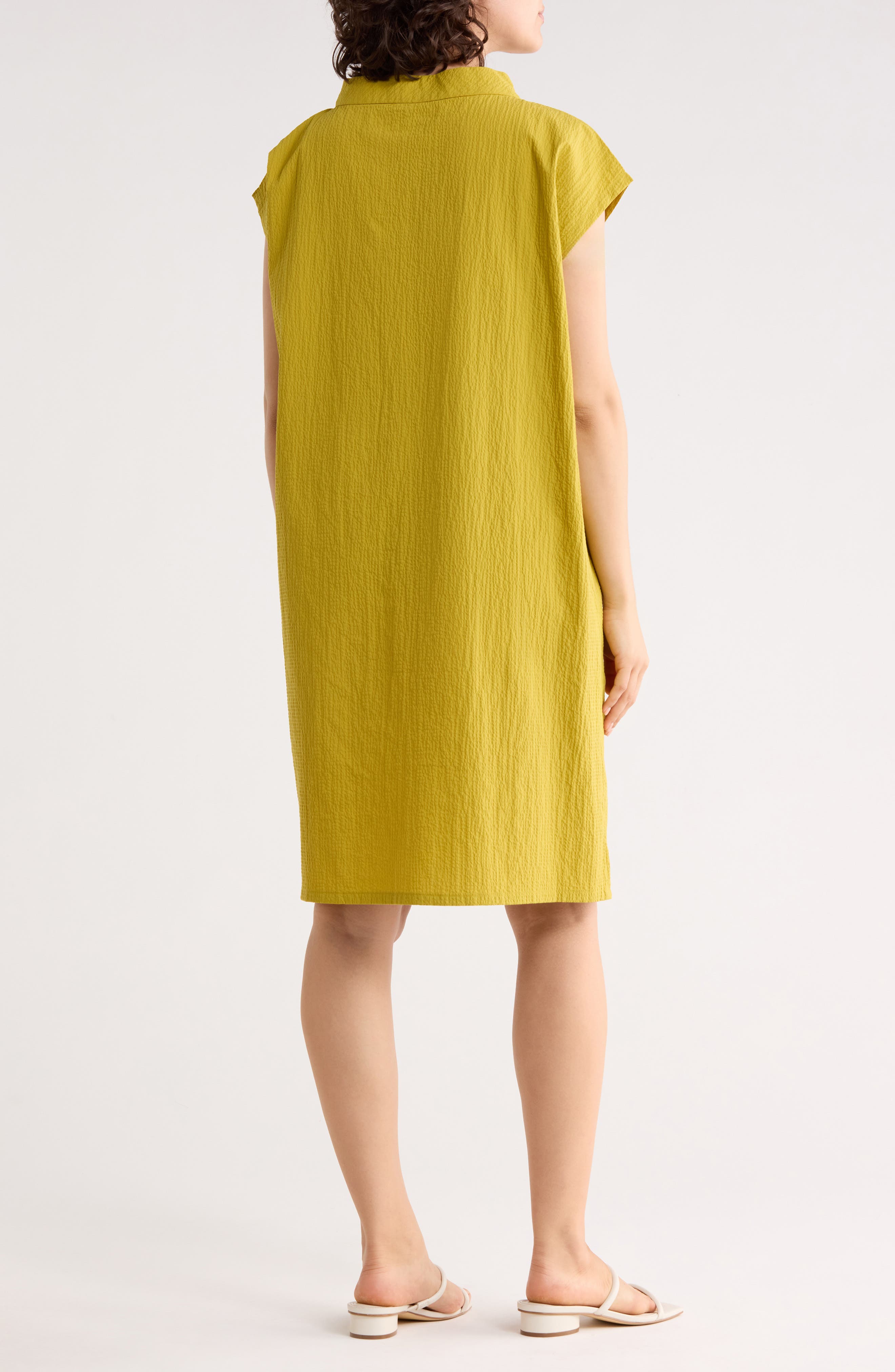 Eileen Fisher Mock Neck Dress