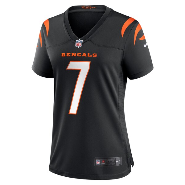 Will Grier Cincinnati Bengals Nike Women's Team Game Jersey -  Black