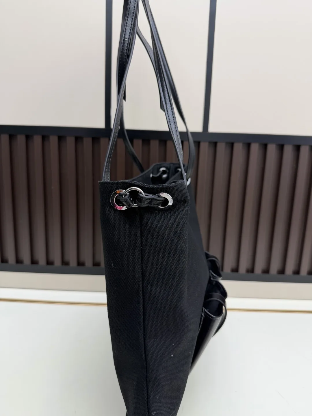 Prada Black Calfskin Tote Bag product photo from LabelPicks