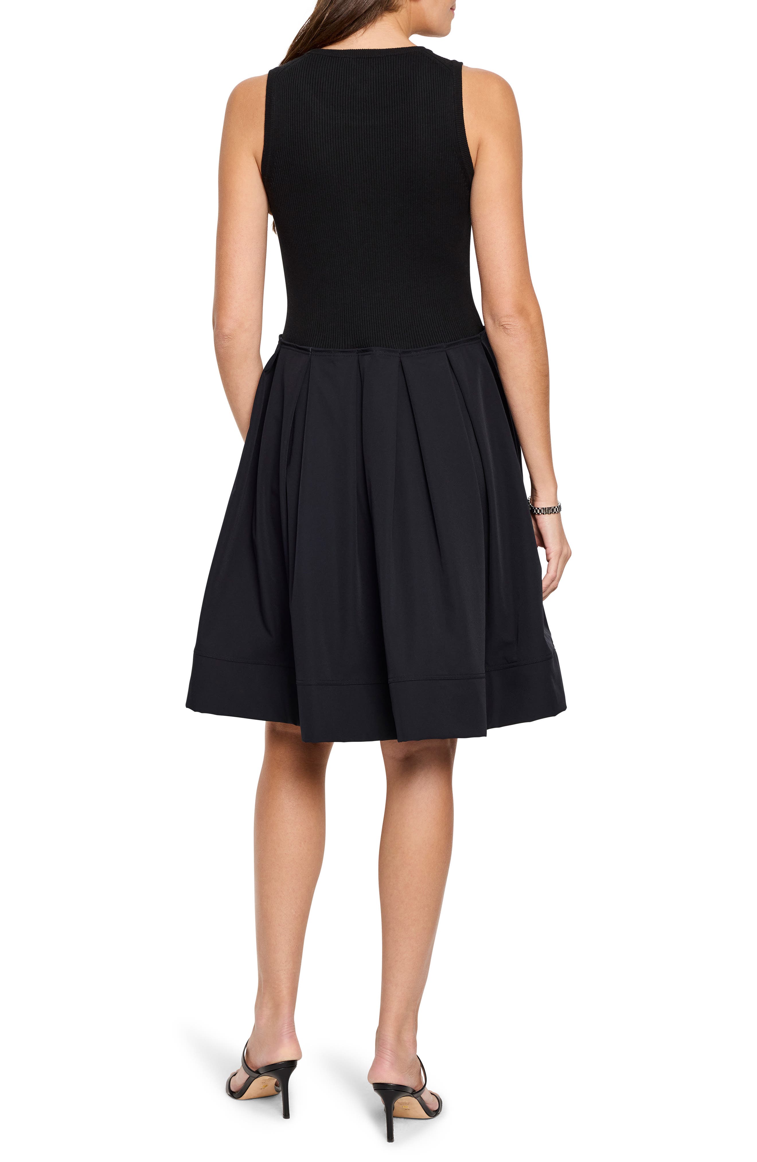 NIC+ZOE Dani Sleeveless Mixed Media Dress