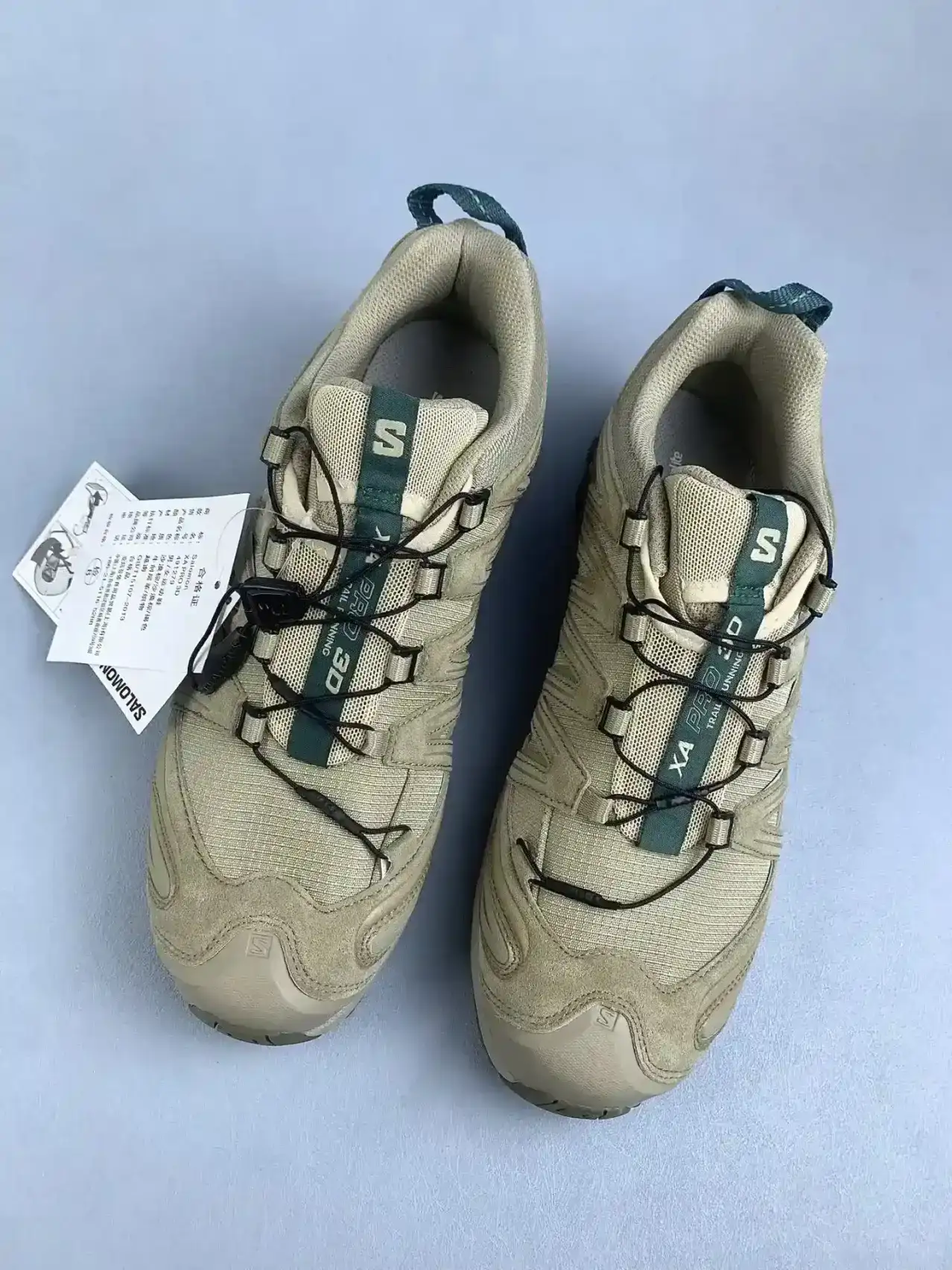 Salomon XA Pro 3D SUEDE “Desert Tan Coyote Brown” Shoes product photo from LabelPicks