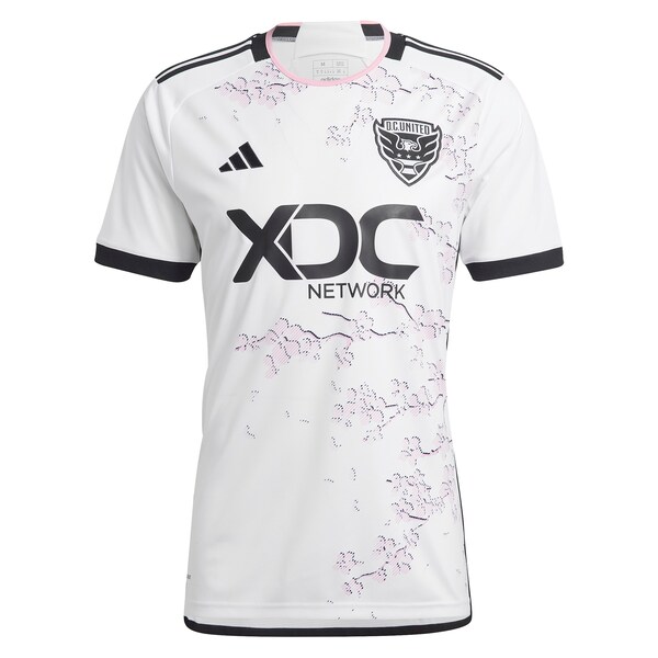 D.C. United adidas 2024 The Cherry Blossom Kit Replica Jersey - White