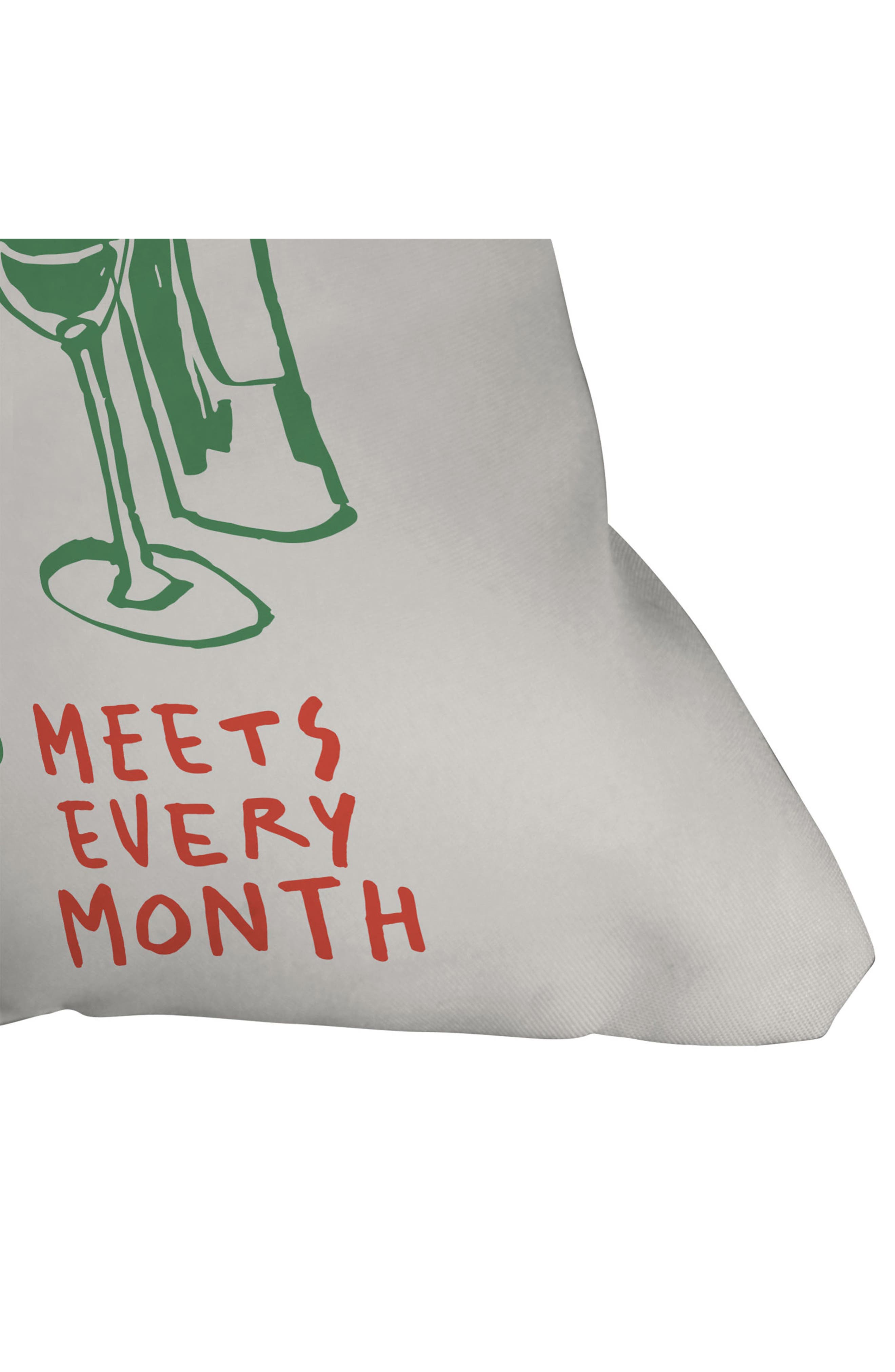 Deny Designs Club Print Throw Pillow