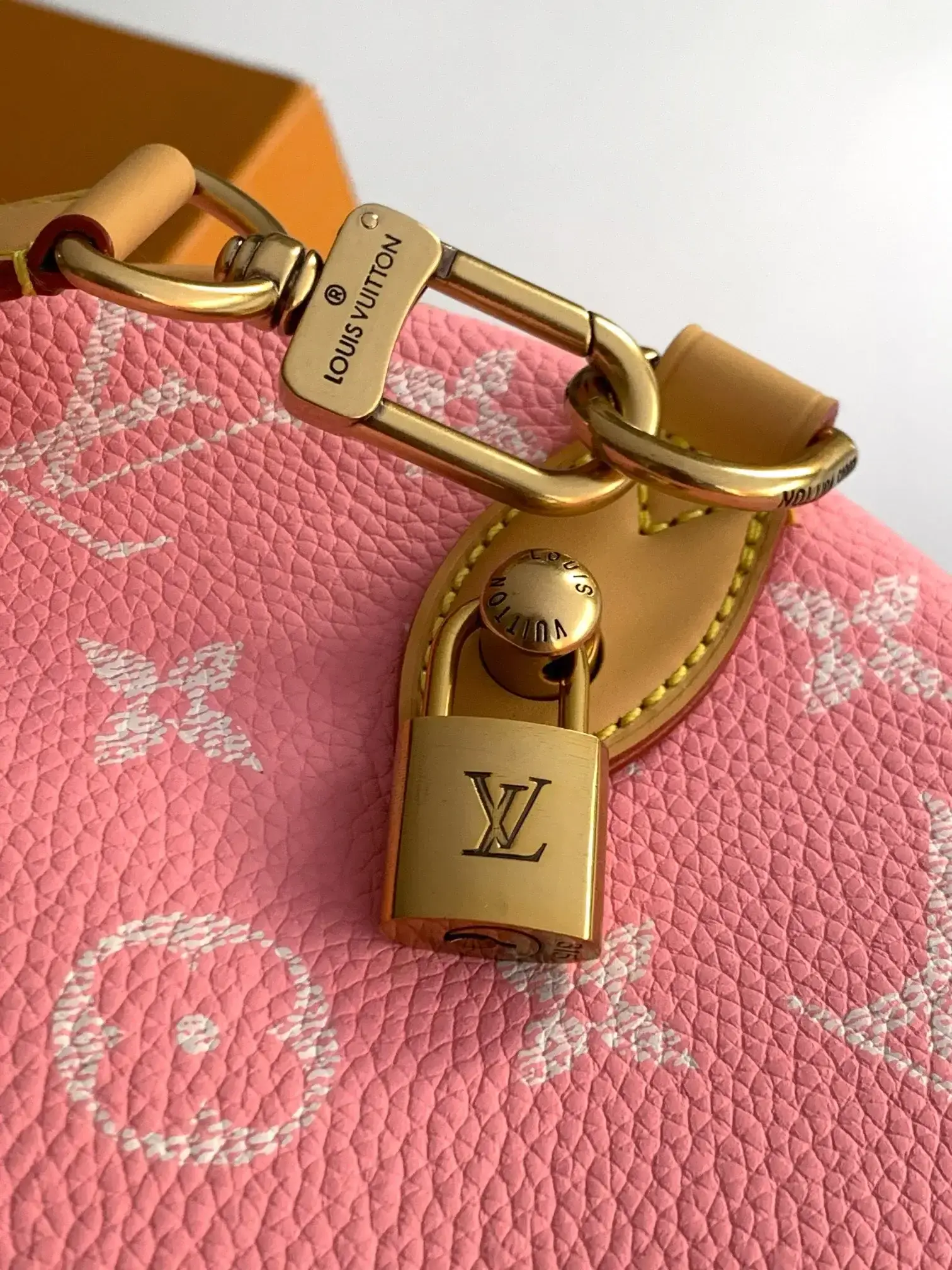 Louis Vuitton Speedy Gold Lambskin Top Handle Bag product photo from LabelPicks