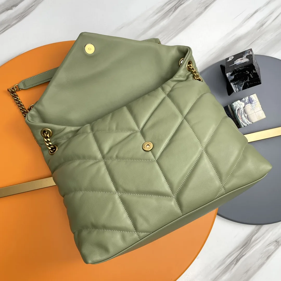 Saint Laurent Silver Loulou Quilted Leather Shoulder Bag product photo from LabelPicks