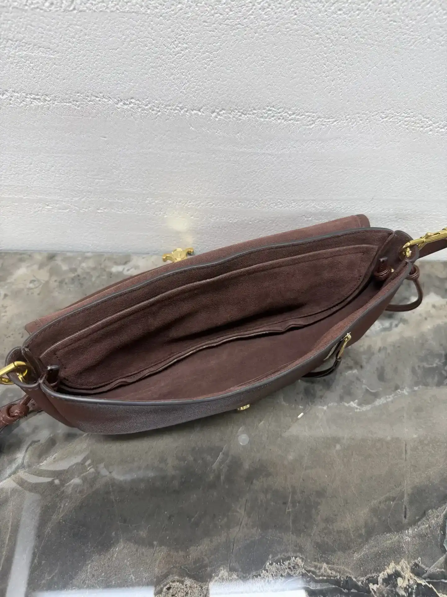 Celine Triomphe Lambskin Hobo Bag product photo from LabelPicks