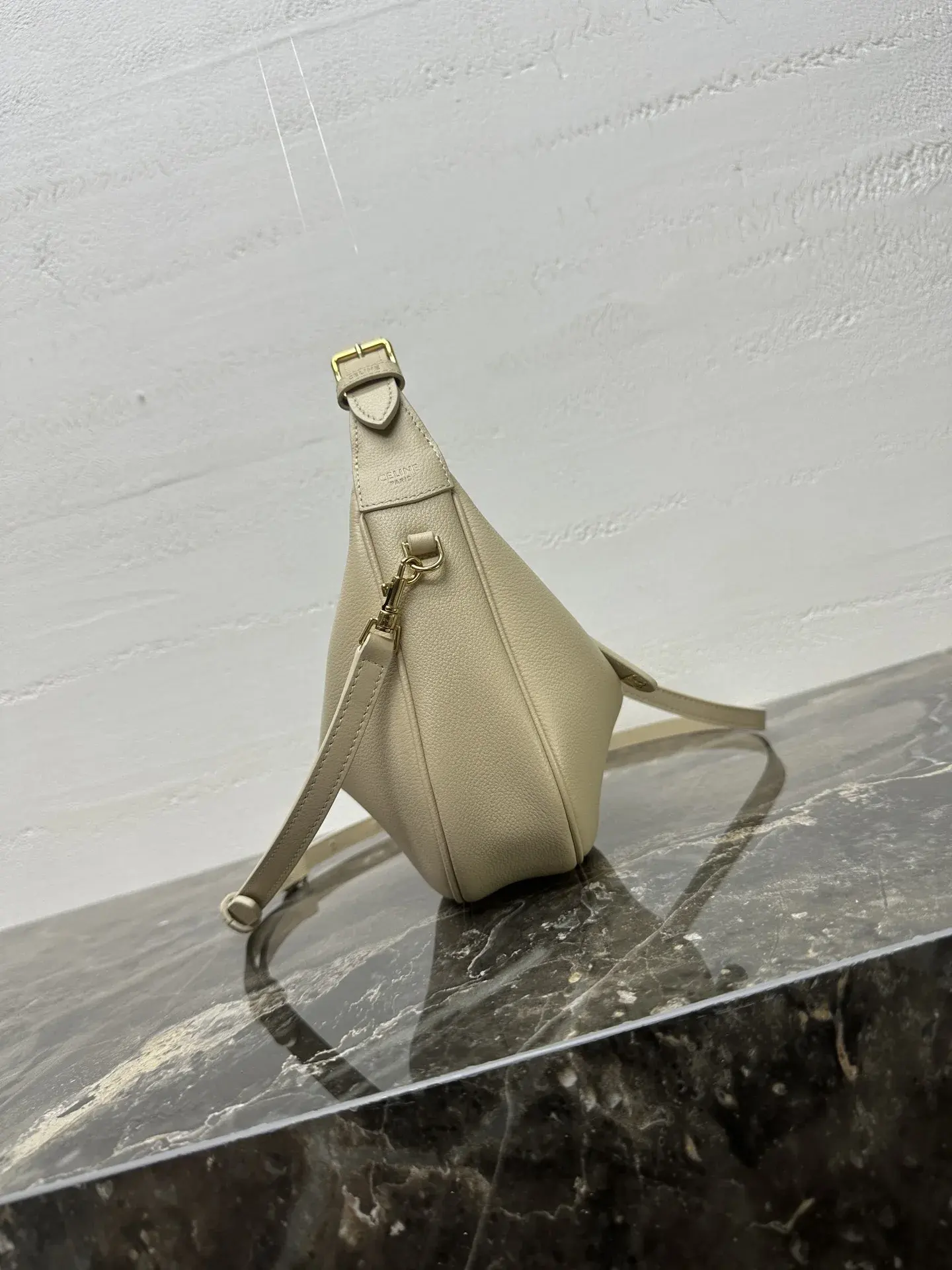 Celine Grained Leather Hobo Bag product photo from LabelPicks