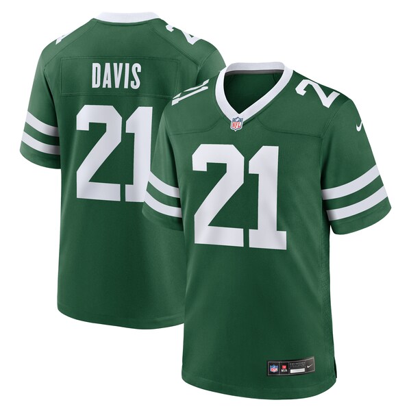 Ashtyn Davis New York Jets Nike Team Game Jersey - Legacy Green