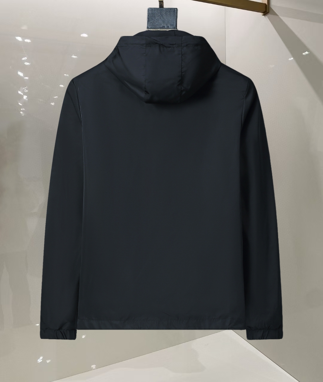 Stereo Icon Printed Long Sleeve Zipper Jacket