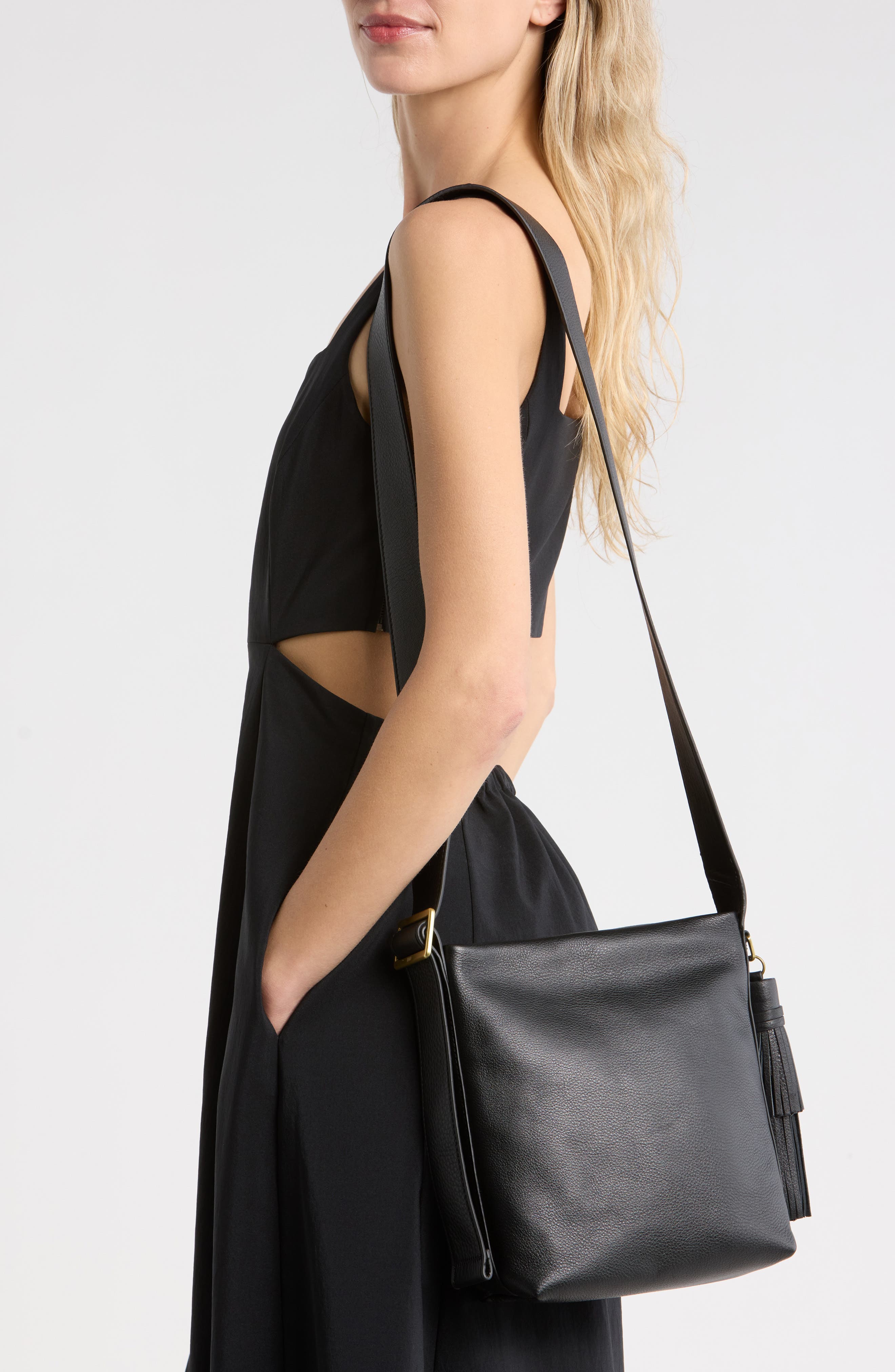 HOBO Blaze Bucket Crossbody Bag