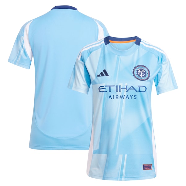 New York City FC adidas Women's 2025 The Excelsior Kit Replica Jersey - Light Blue