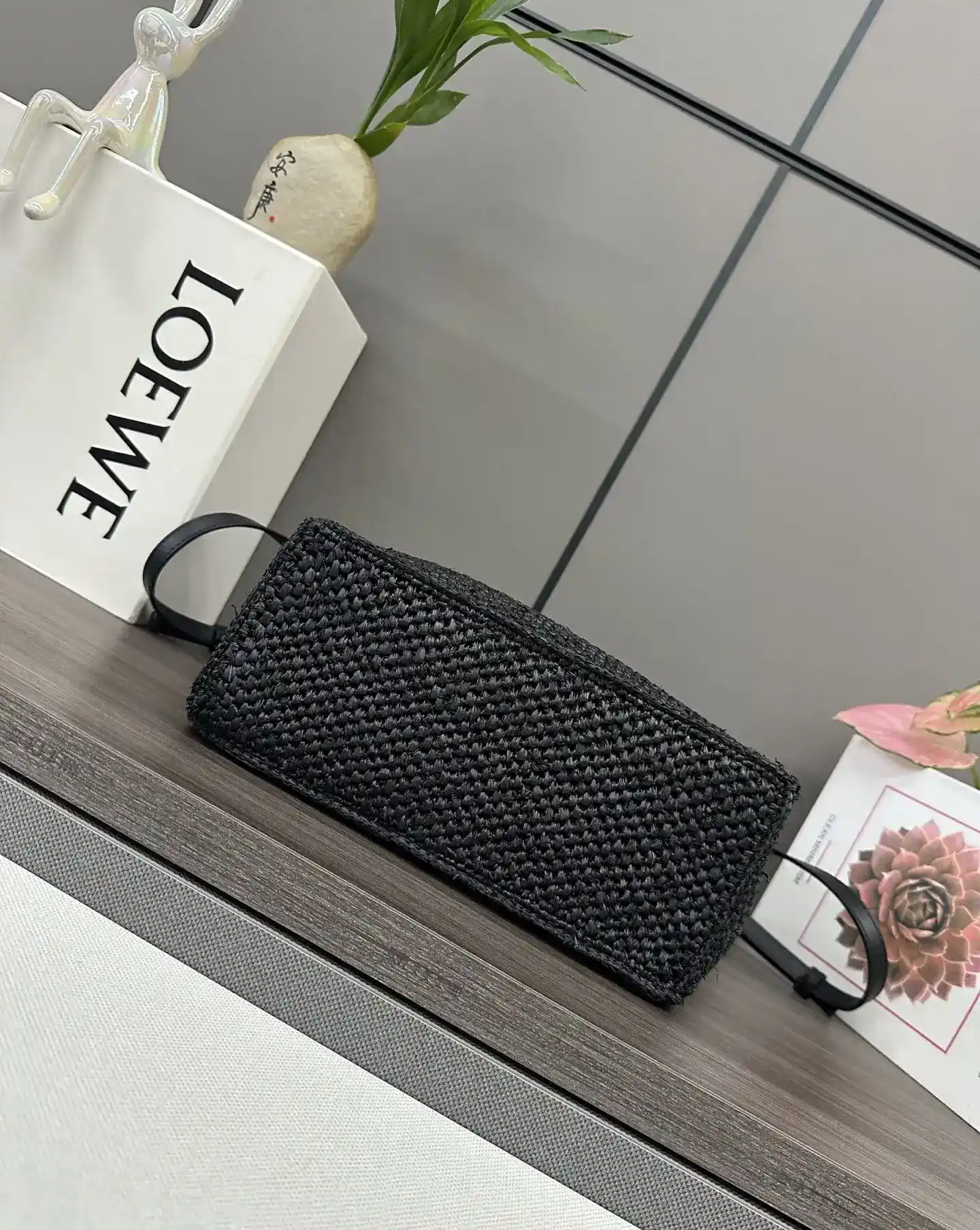Loewe Woven Leather Tote Bag product photo from LabelPicks