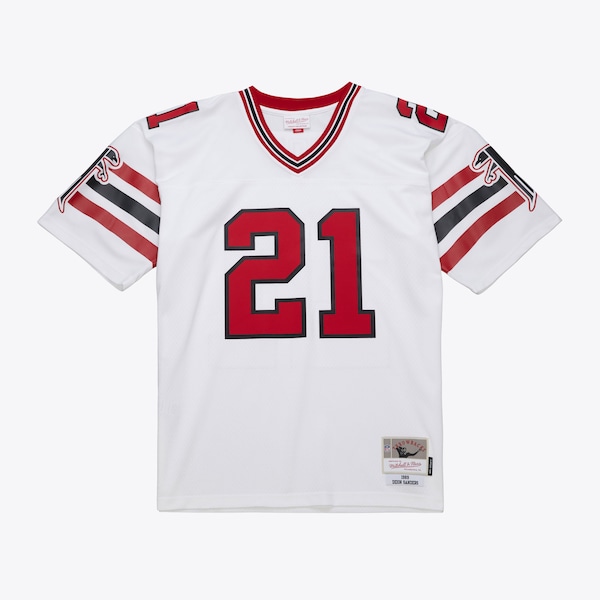 Deion Sanders Atlanta Falcons  1989 Legacy Replica Jersey - White