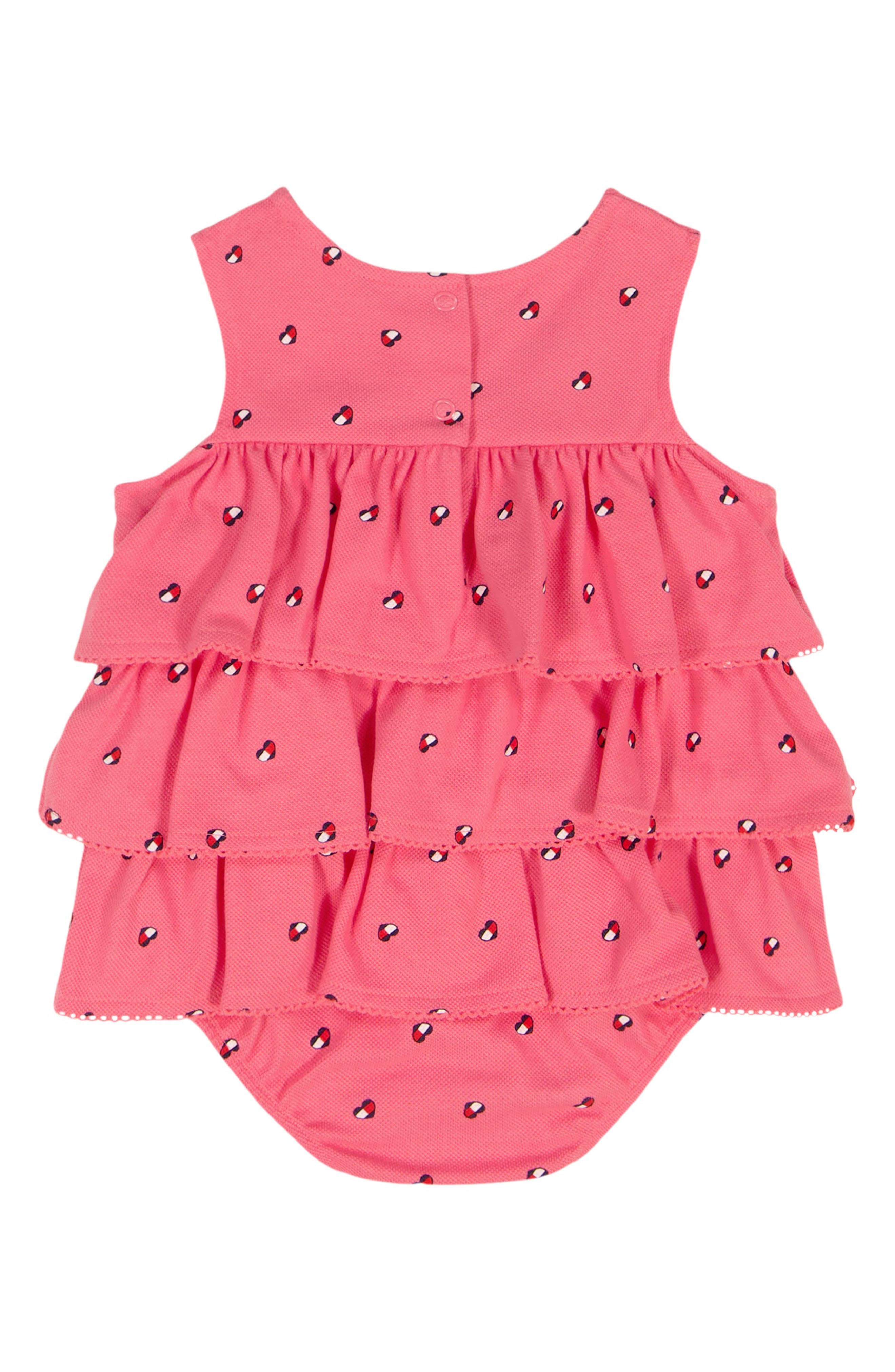 Tommy Hilfiger Tommy Heart Logo Bubble Bodysuit & Headband Set