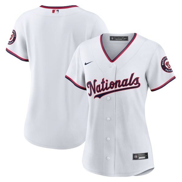 Washington Nationals Nike Women's Alternate Replica Team Jersey - White
