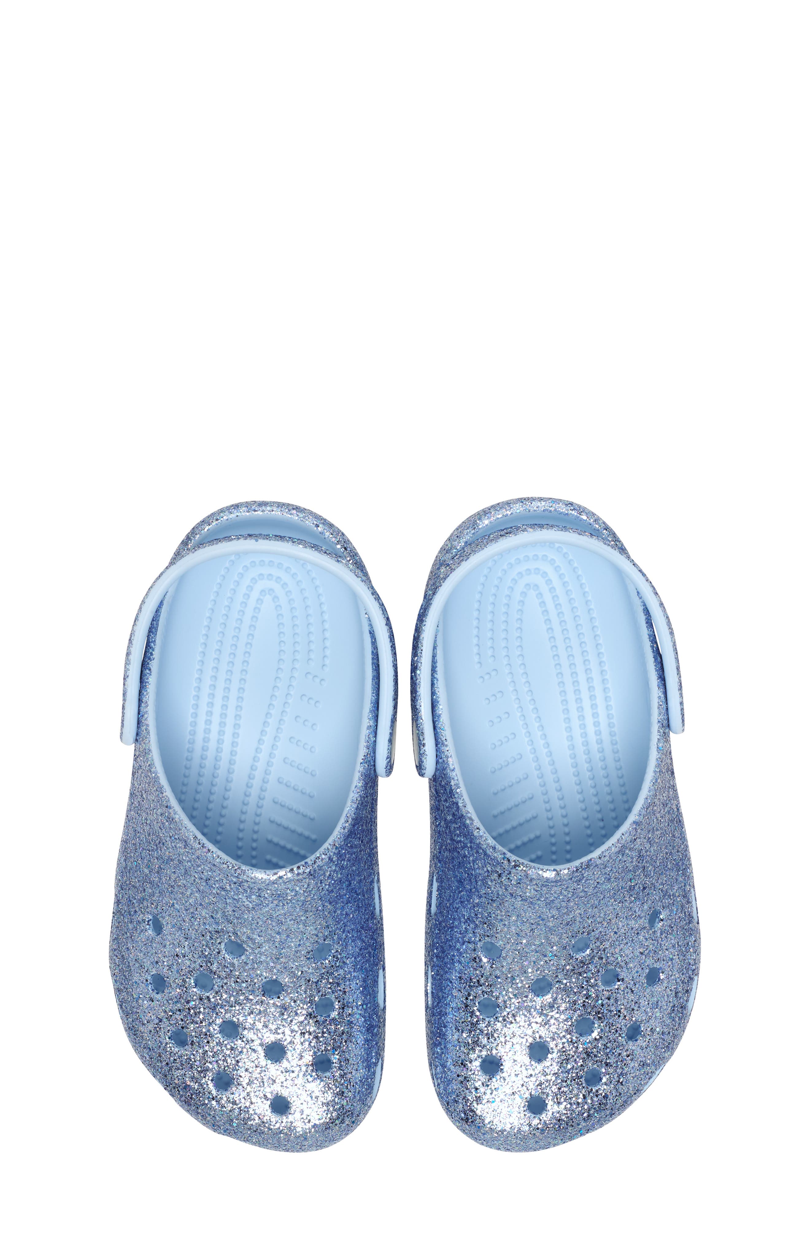 CROCS Kids' Classic Chunky Glitter Clog
