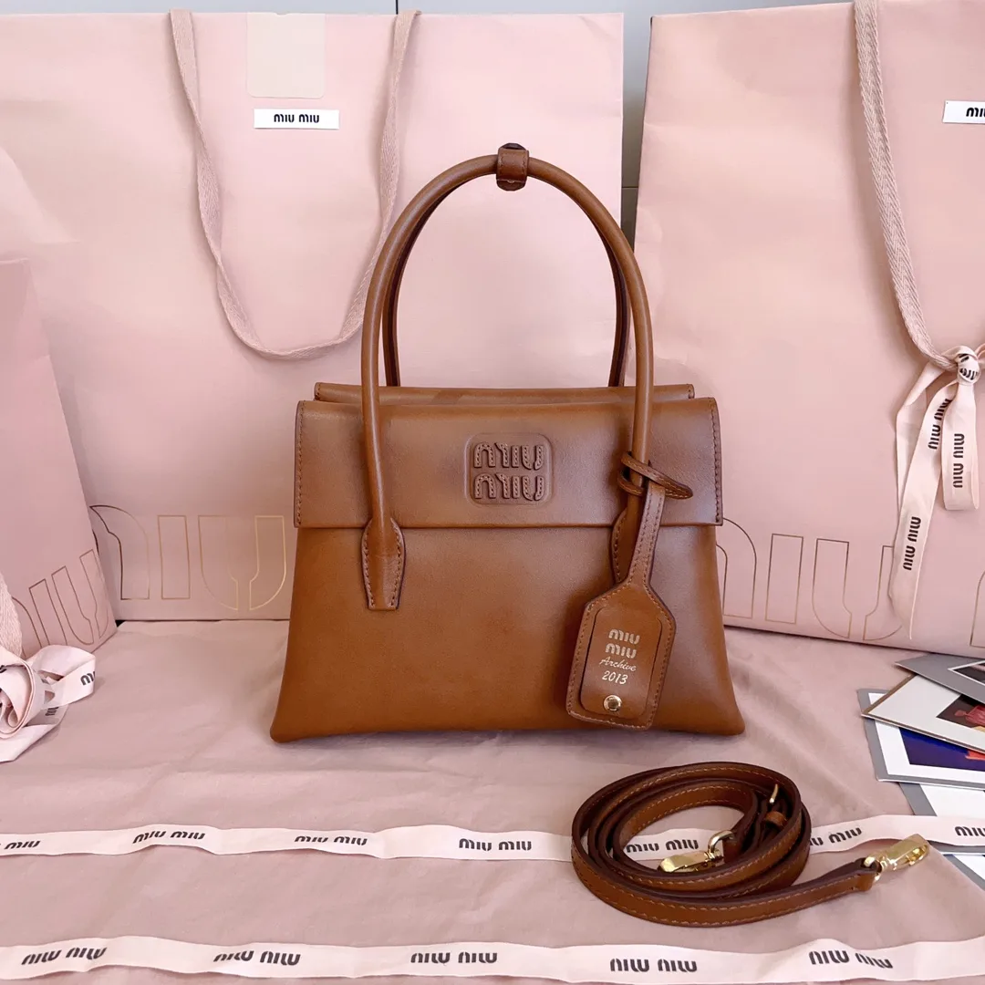 Miu Miu Calfskin Top Handle Bag product photo from LabelPicks