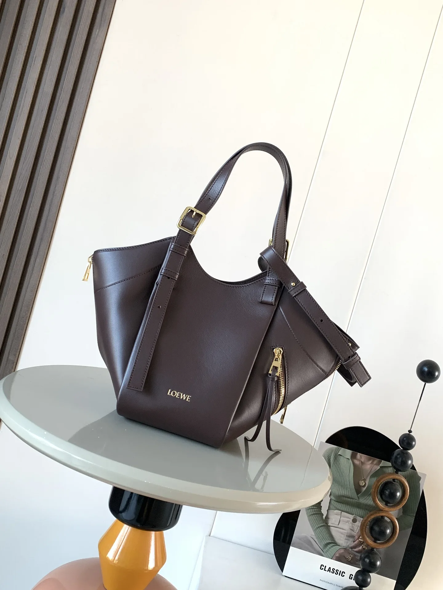 Loewe Hammock Calfskin Top Handle Bag product photo from LabelPicks